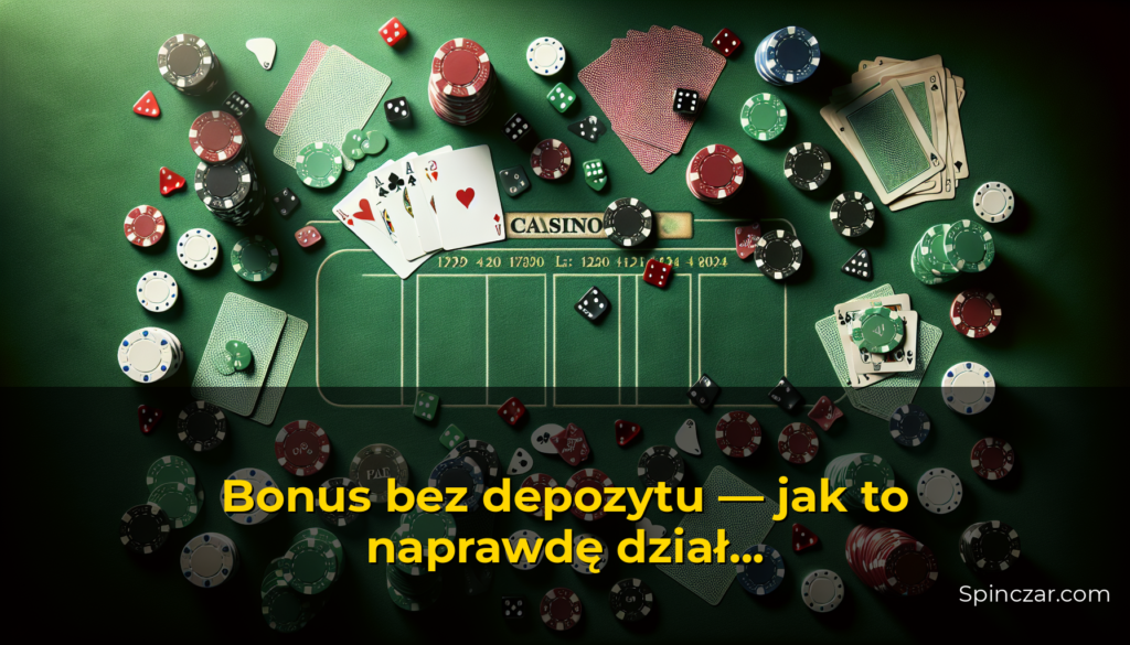 Bonus bez depozytu — jak to naprawdę działa (i dlaczego zwykle przegrasz) — Spinczar.com