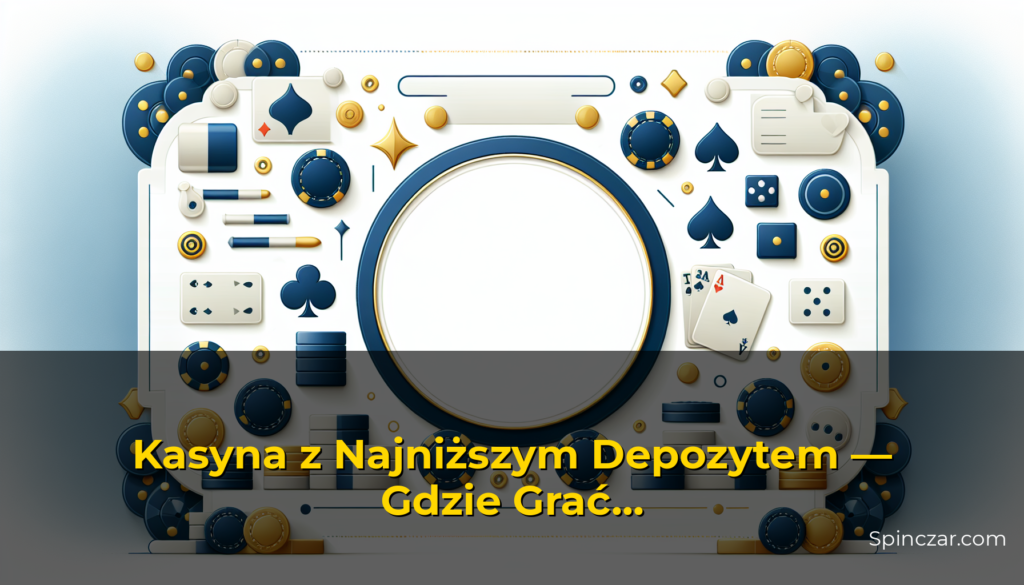 Kasyna z Najniższym Depozytem — Gdzie Grać od 10 zł? — Spinczar.com
