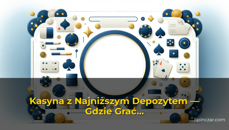 Kasyna z Najniższym Depozytem — Gdzie Grać od 10 zł? — Spinczar.com