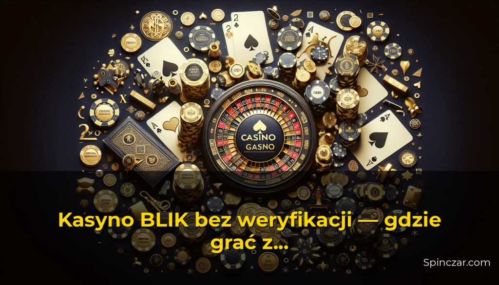Kasyno BLIK bez weryfikacji — gdzie grać z natychmiastową wpłatą w 2026 — Spinczar.com