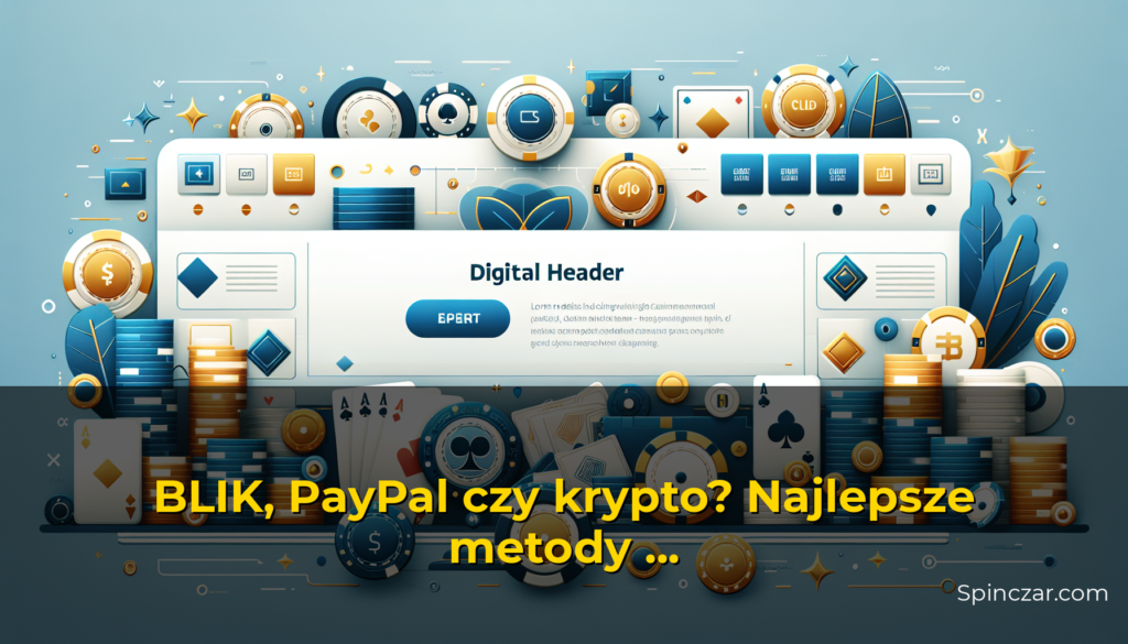 BLIK, PayPal czy krypto? Najlepsze metody płatności w kasynach online — Spinczar.com