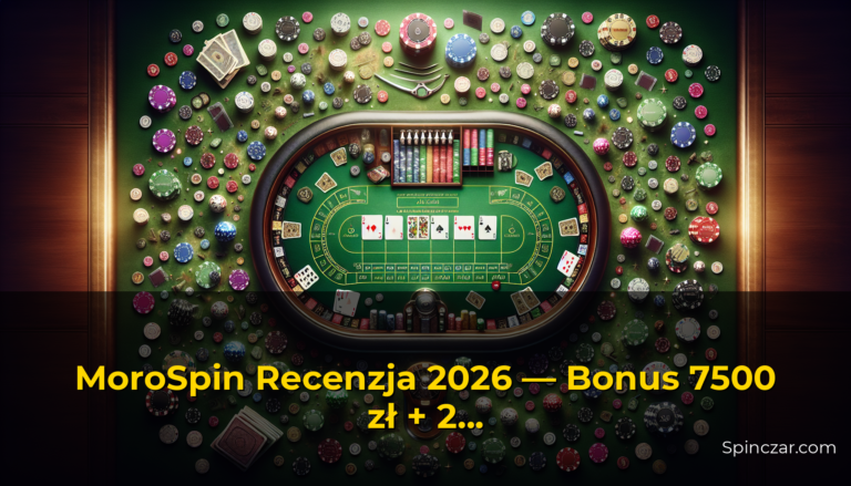 MoroSpin Recenzja 2026 — Bonus 7500 zł + 250 darmowych spinów — Spinczar.com