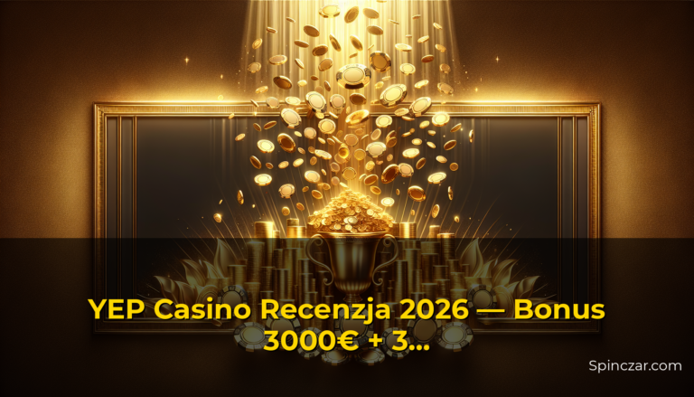 YEP Casino Recenzja 2026 — Bonus 3000€ + 300 darmowych spinów — Spinczar.com