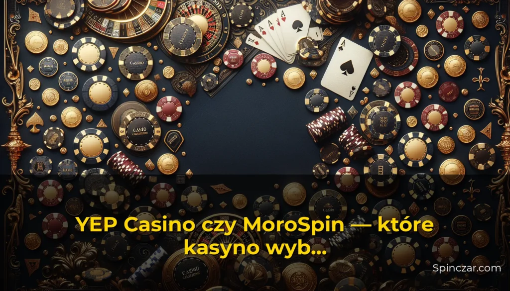 YEP Casino czy MoroSpin — które kasyno wybrać w 2026? Porównanie bonusów, wypłat i gier — Spinczar.com