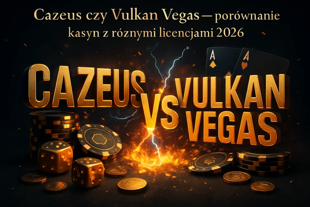 Cazeus czy Vulkan Vegas — porównanie kasyn z różnymi licencjami 2026 — Spinczar