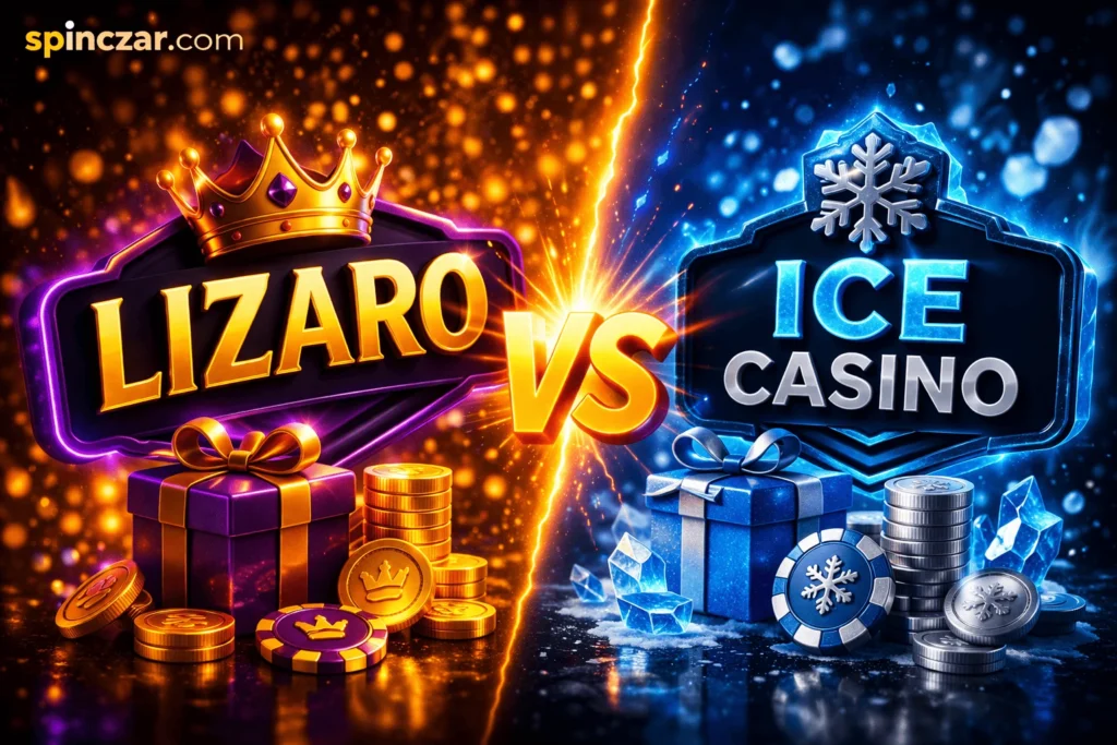 Lizaro czy Ice Casino — porównanie bonusów, wypłat i bezpieczeństwa 2026
