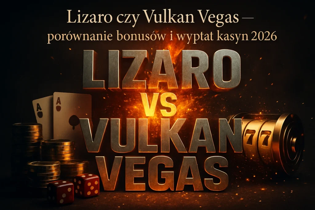 Lizaro czy Vulkan Vegas — porównanie bonusów i wypłat kasyn 2026 — Spinczar