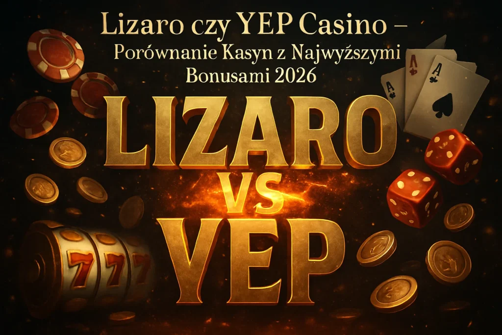 Lizaro czy YEP Casino — Porównanie Kasyn z Najwyższymi Bonusami 2026 — Spinczar