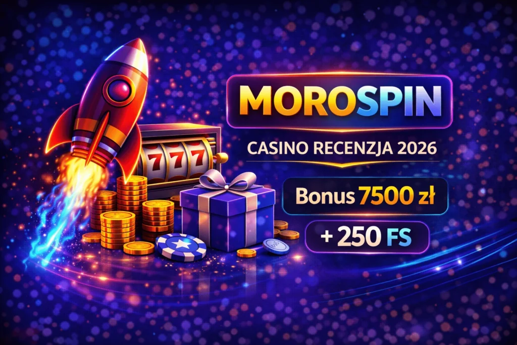MoroSpin Casino Recenzja 2026 — Bonus 7500 zł + 250 FS