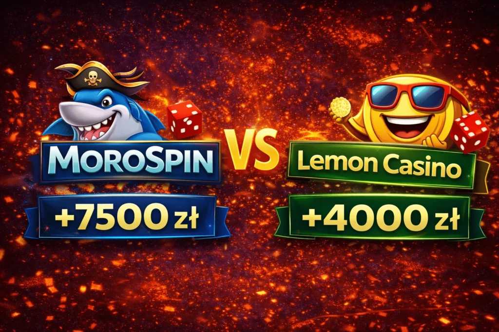 MoroSpin czy Lemon Casino — porównanie bonusów, wypłat i oferty gier 2026