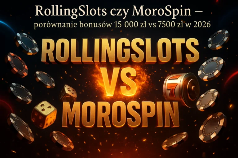 RollingSlots czy MoroSpin — porównanie bonusów 15 000 zł vs 7500 zł w 2026 — Spinczar