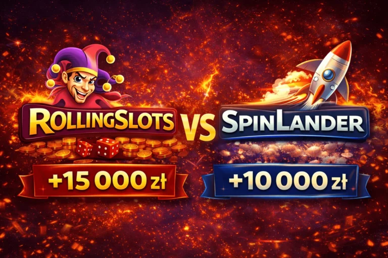 RollingSlots czy SpinLander — porównanie dwóch nowych kasyn online 2026