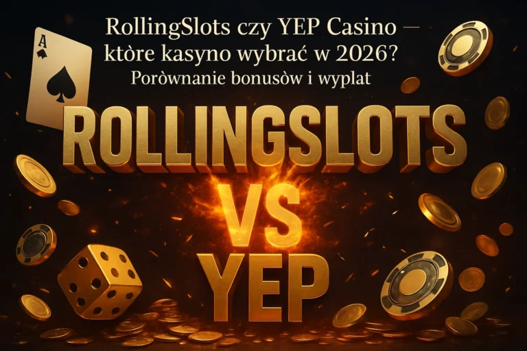 RollingSlots czy YEP Casino — które kasyno wybrać w 2026? Porównanie bonusów i wypłat — Spinczar