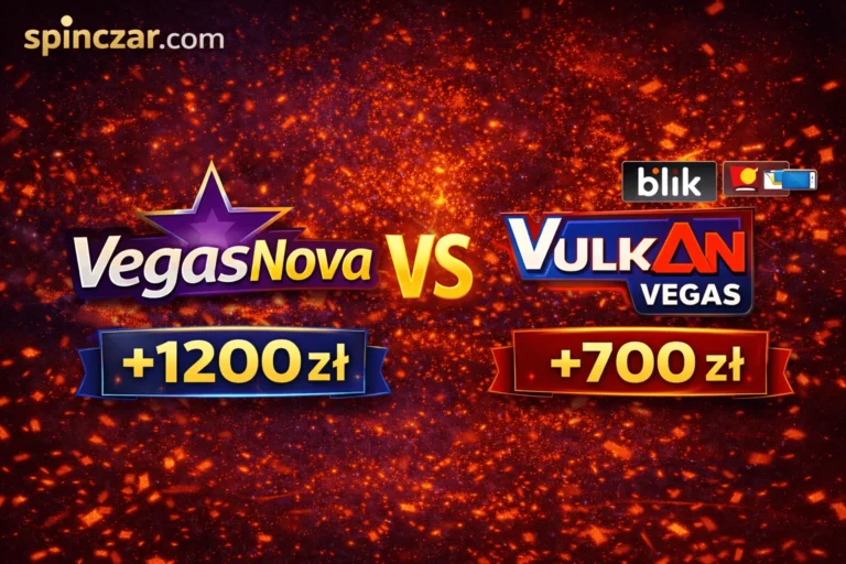 VegasNova czy Vulkan Vegas — BLIK vs tradycyjne metody. Które kasyno wybrać w 2026?