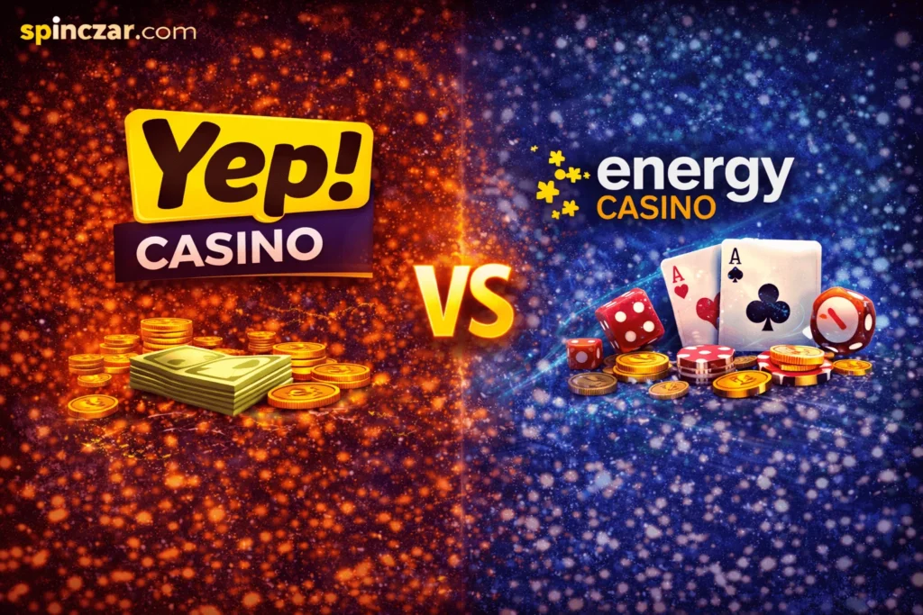 YEP Casino czy Energy Casino — porównanie kasyn z licencją MGA i Curaçao w 2026