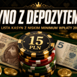 Kasyno z depozytem 15 zł — ranking 2026